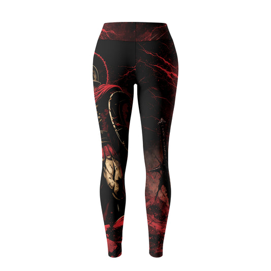 Rashninja Spartan Red Crest Women's Leggings