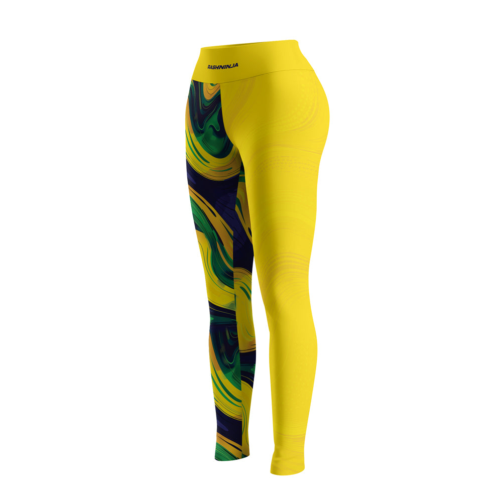 Rashninja Patriot Brazil Flag Women's Leggings