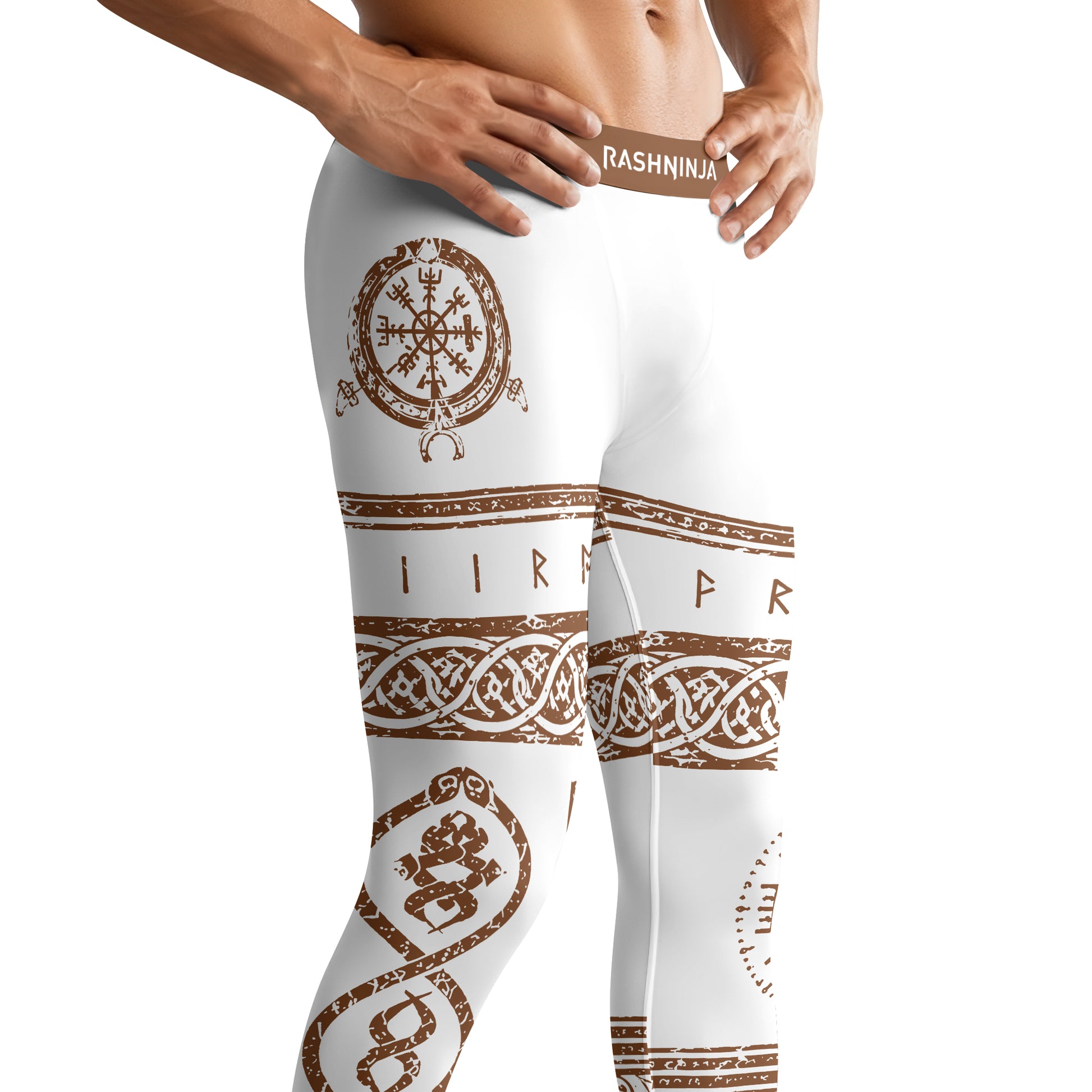 Rashninja Yggdrasil Bear Viking Men's Spats