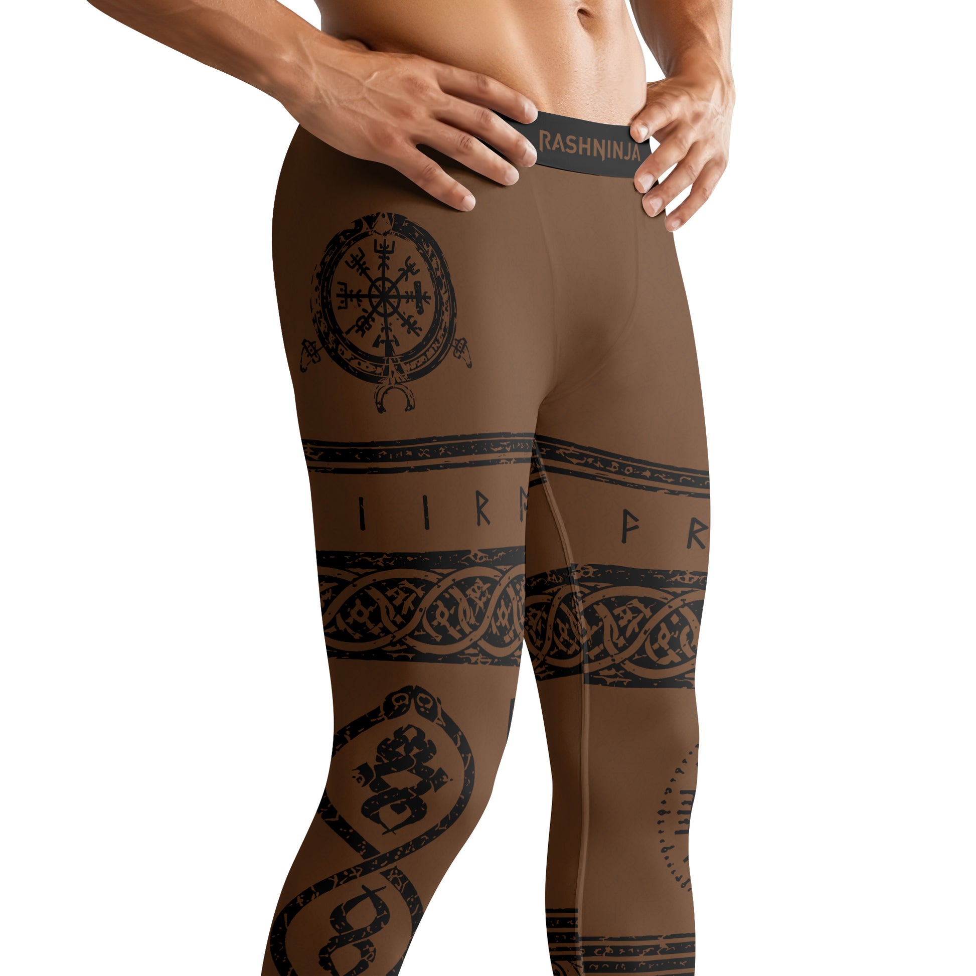 Rashninja Yggdrasil Bear Viking Men's Spats