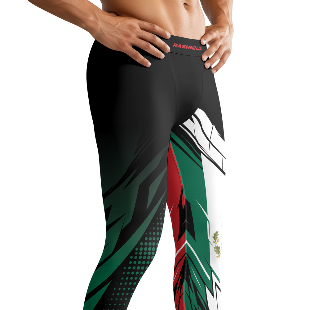 Rashninja Patriot Mexico Flag Men's Spats