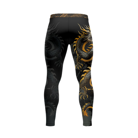 Rashninja Dragon Gold Majesty Men's Spats