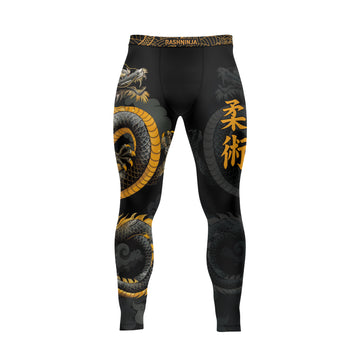 Rashninja Dragon Gold Majesty Men's Spats