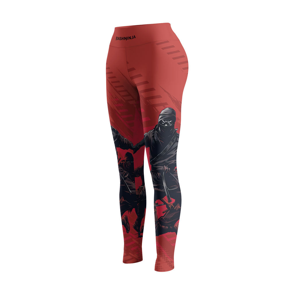 Rashninja Ninja Red Assault Women's Leggings