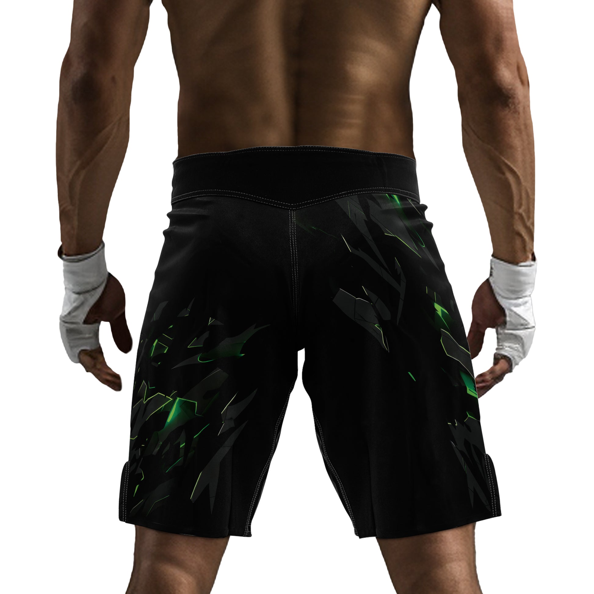 Rashninja Cyber Fracture Men's Fight Shorts