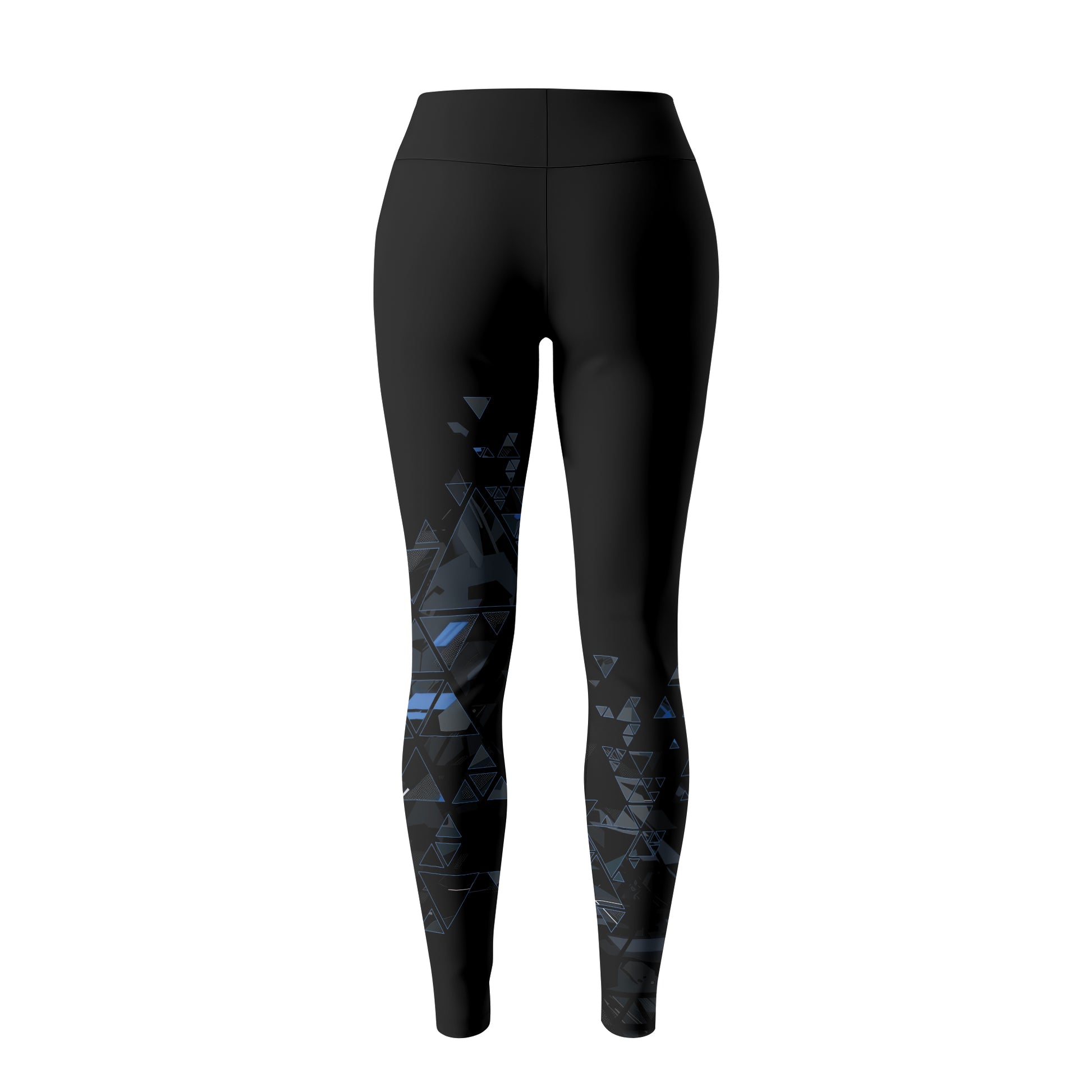 Rashninja Blue Triangle Women's Leggings