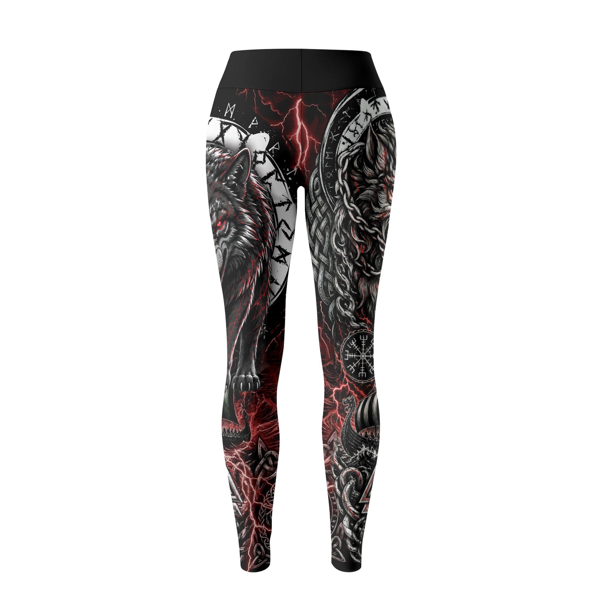 Rashninja Blood Fenrir Wolf Women's Leggings