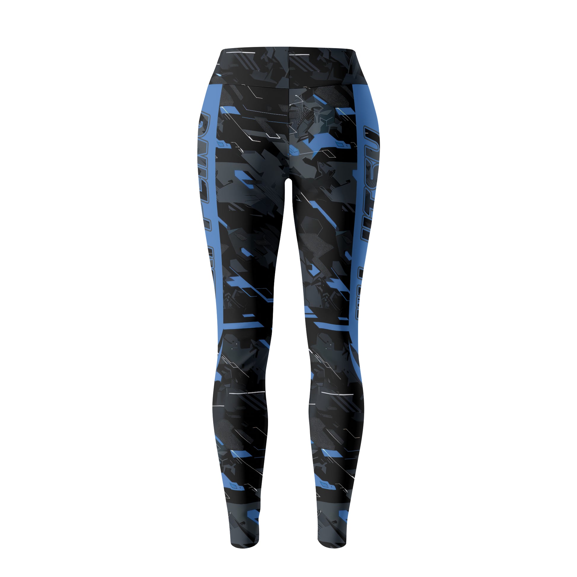 Rashninja Blue Triangle Women's Leggings