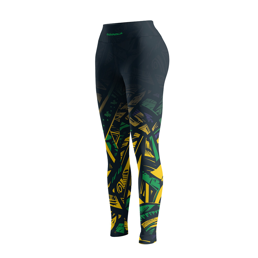 Rashninja Patriot Brazil Flag Women's Leggings