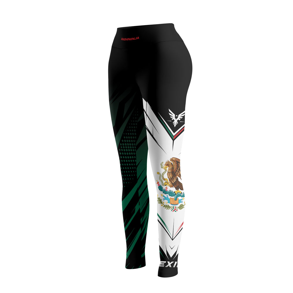 Rashninja Patriot Mexico Flag Women's Leggings