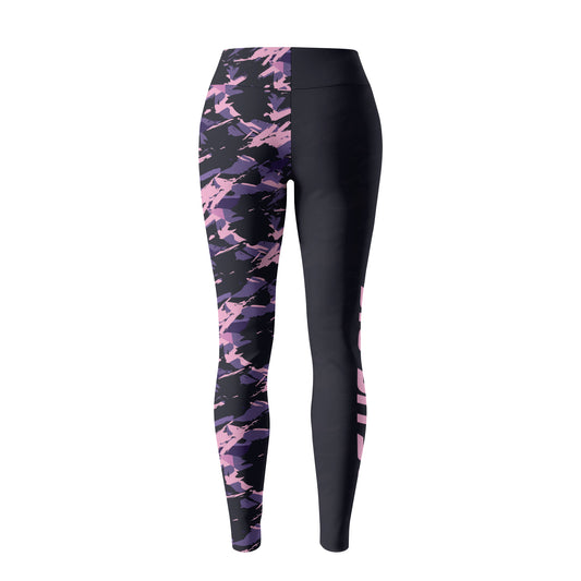 Rashninja Purple Camouflage Women's Leggings
