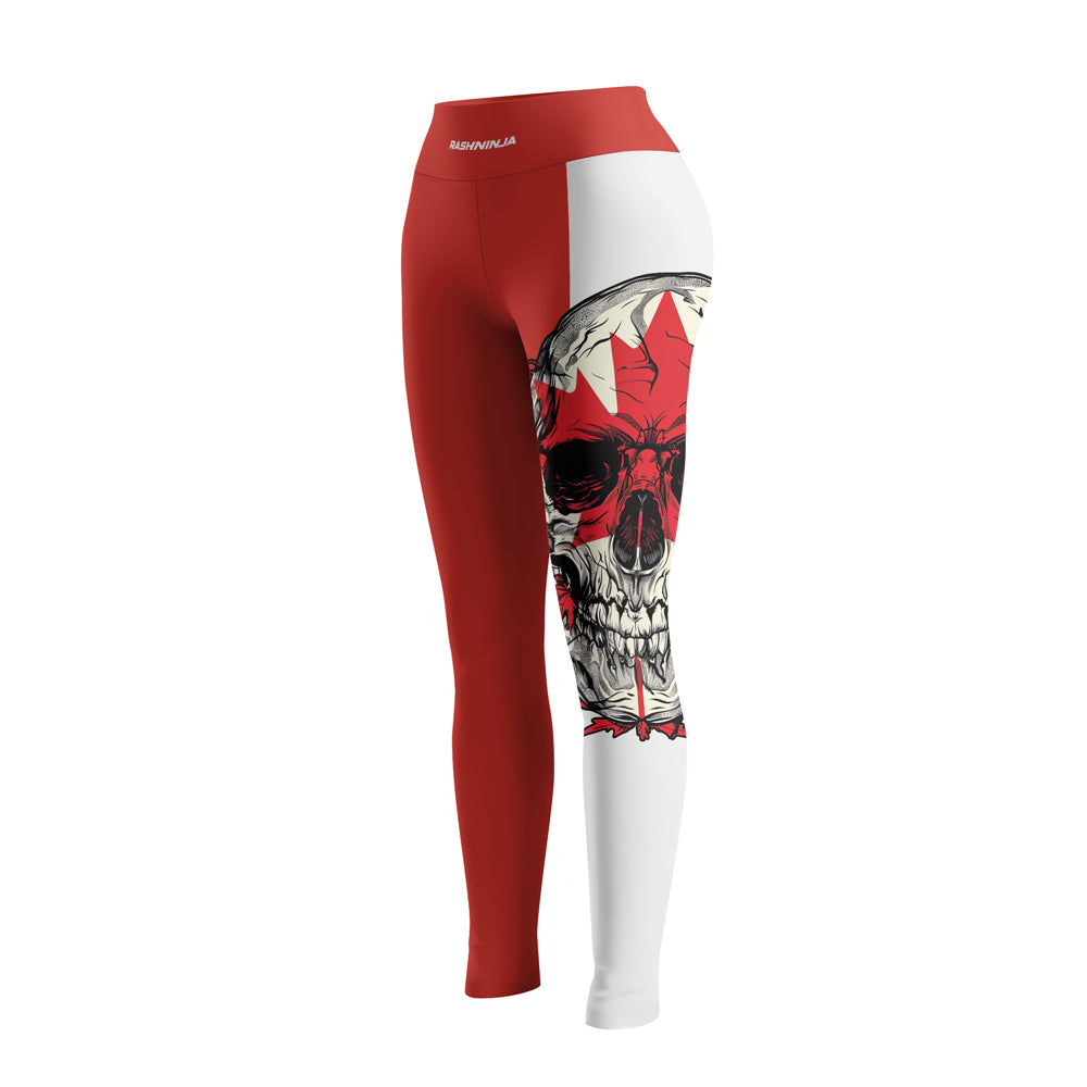 Rashninja Patriot Canada Flag Women's Leggings