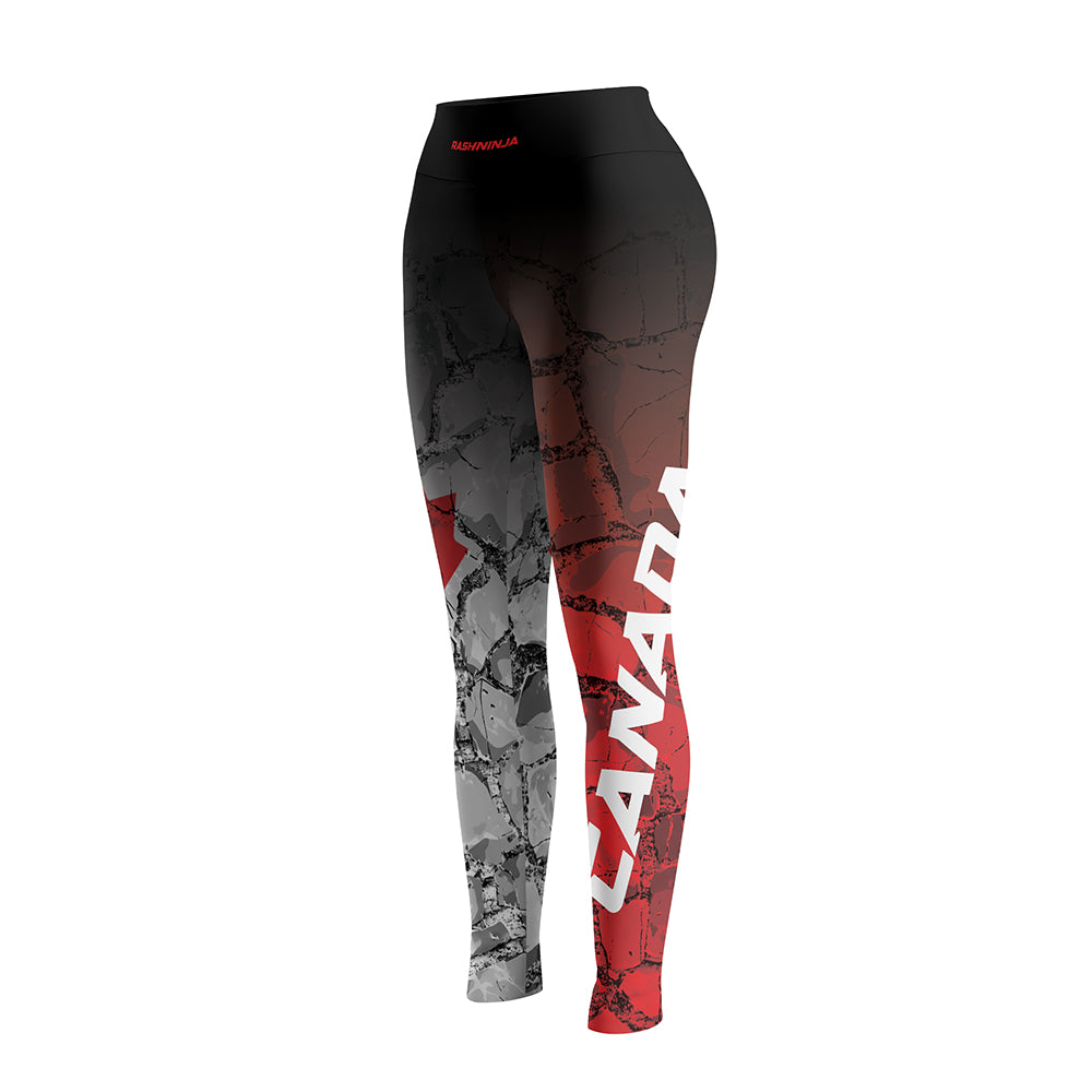 Rashninja Patriot Canada Flag Women's Leggings