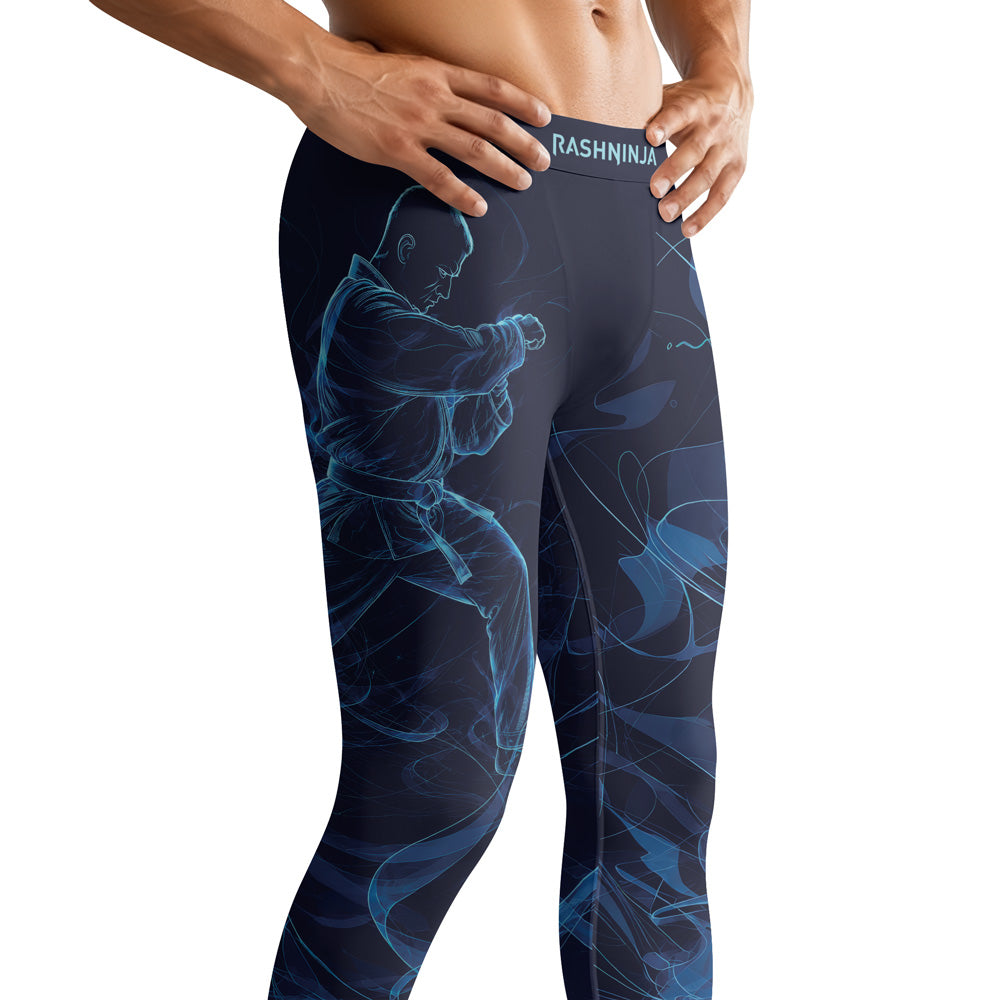 Rashninja Cyber Martial Artist Men's Spats