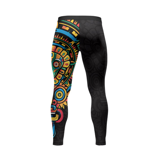 Rashninja Aztec Mask Rainbow Men's Spats