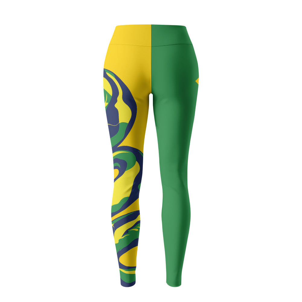 Rashninja Patriot Brazil Flag Women's Leggings