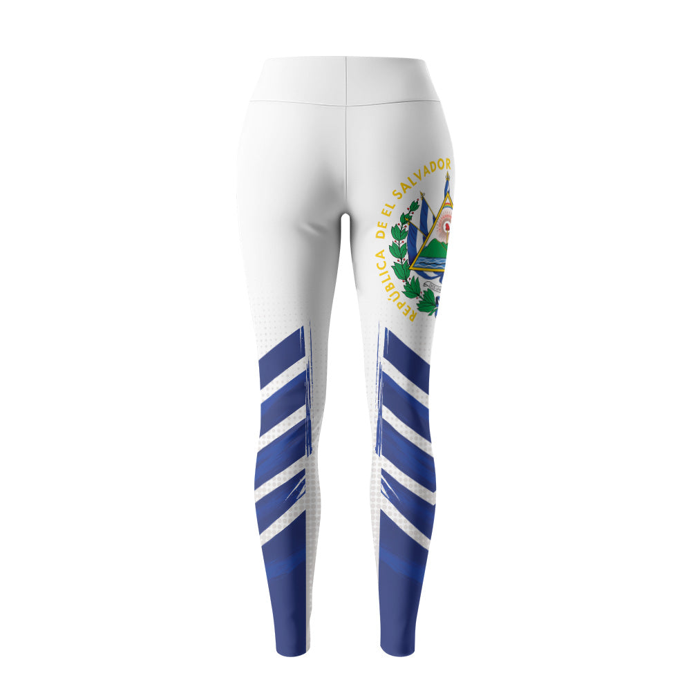 Rashninja Patriot El Salvador Flag Women's Leggings