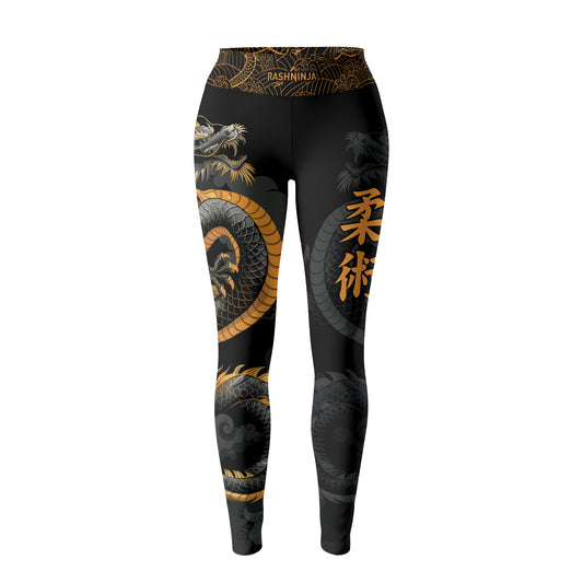 Rashninja Dragon Gold Majesty Women's Leggings