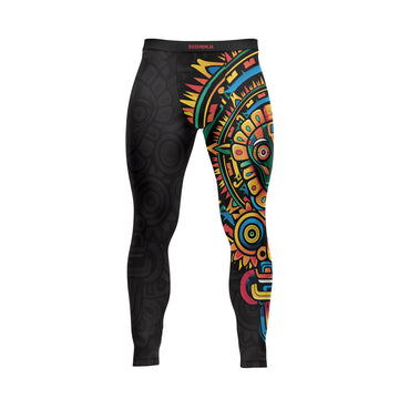 Rashninja Aztec Mask Rainbow Men's Spats