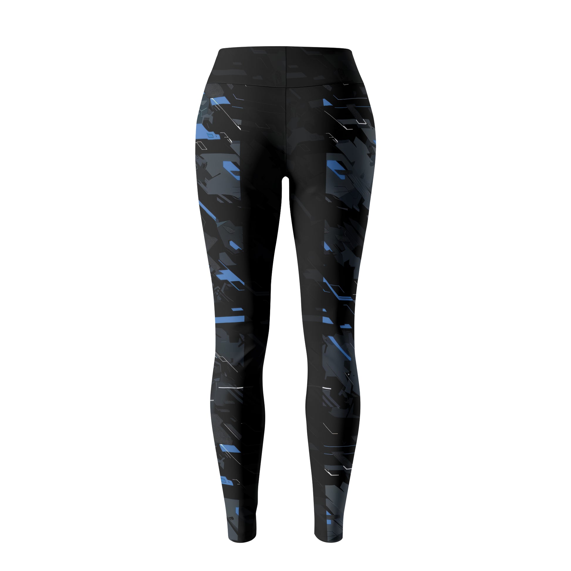 Rashninja Blue Triangle Women's Leggings