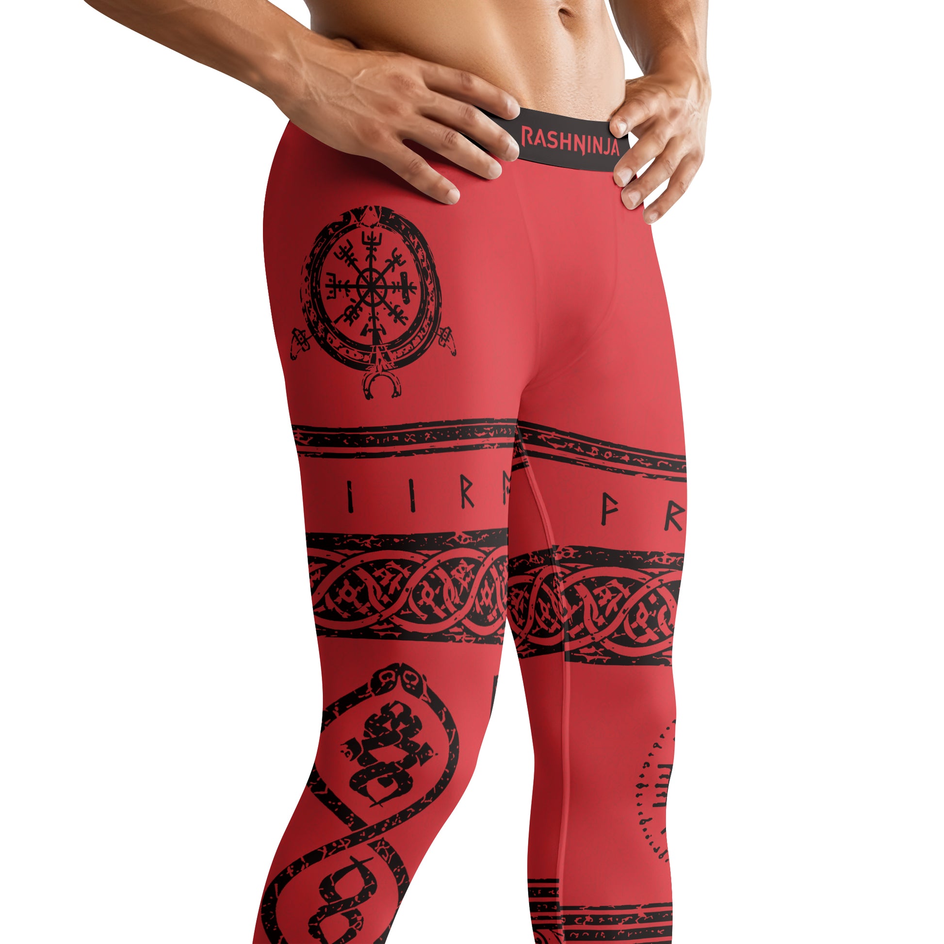 Rashninja Yggdrasil Bear Viking Men's Spats