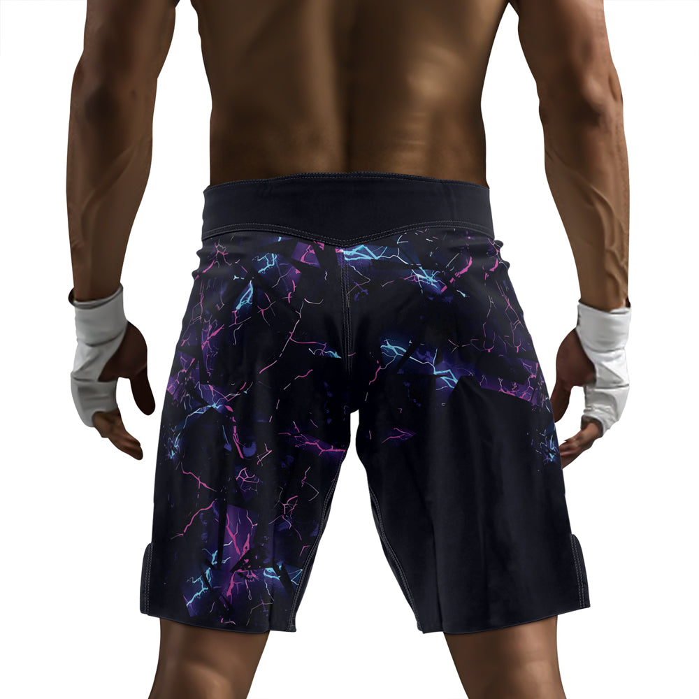 Rashninja Cyber Lightning Men's Fight Shorts