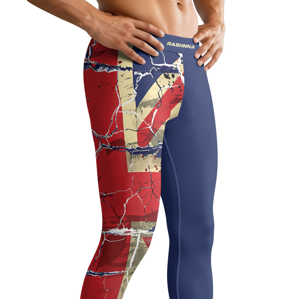 Rashninja Patriot United Kingdom Flag Men's Spats