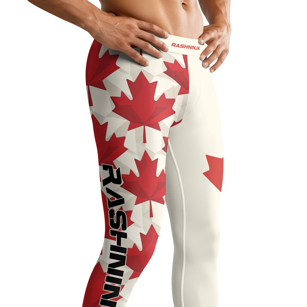 Rashninja Patriot Canada Flag Men's Spats