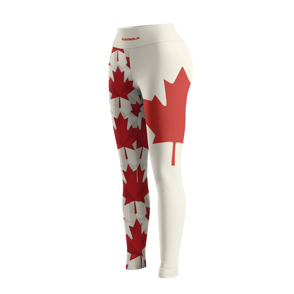 Rashninja Patriot Canada Flag Women's Leggings