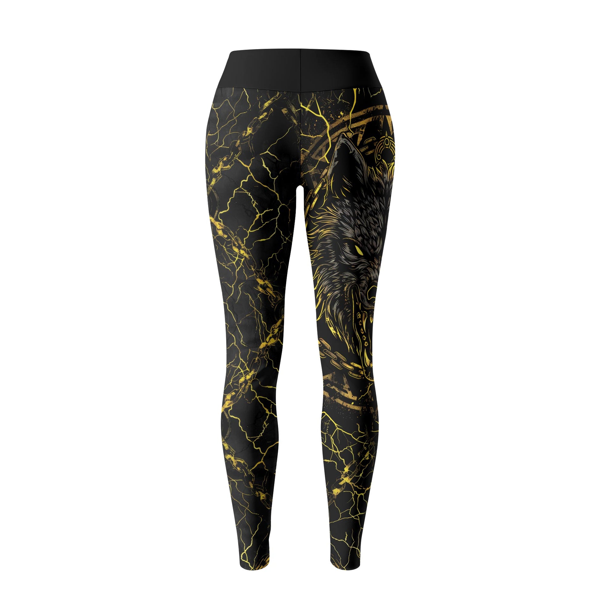 Rashninja Viking Fenrir Wol Women's Leggings