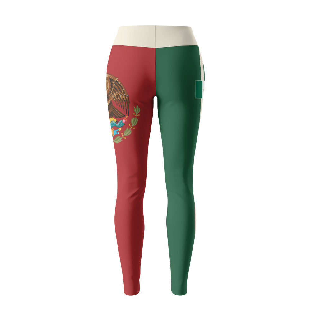 Rashninja Patriot Mexico Flag Women's Leggings