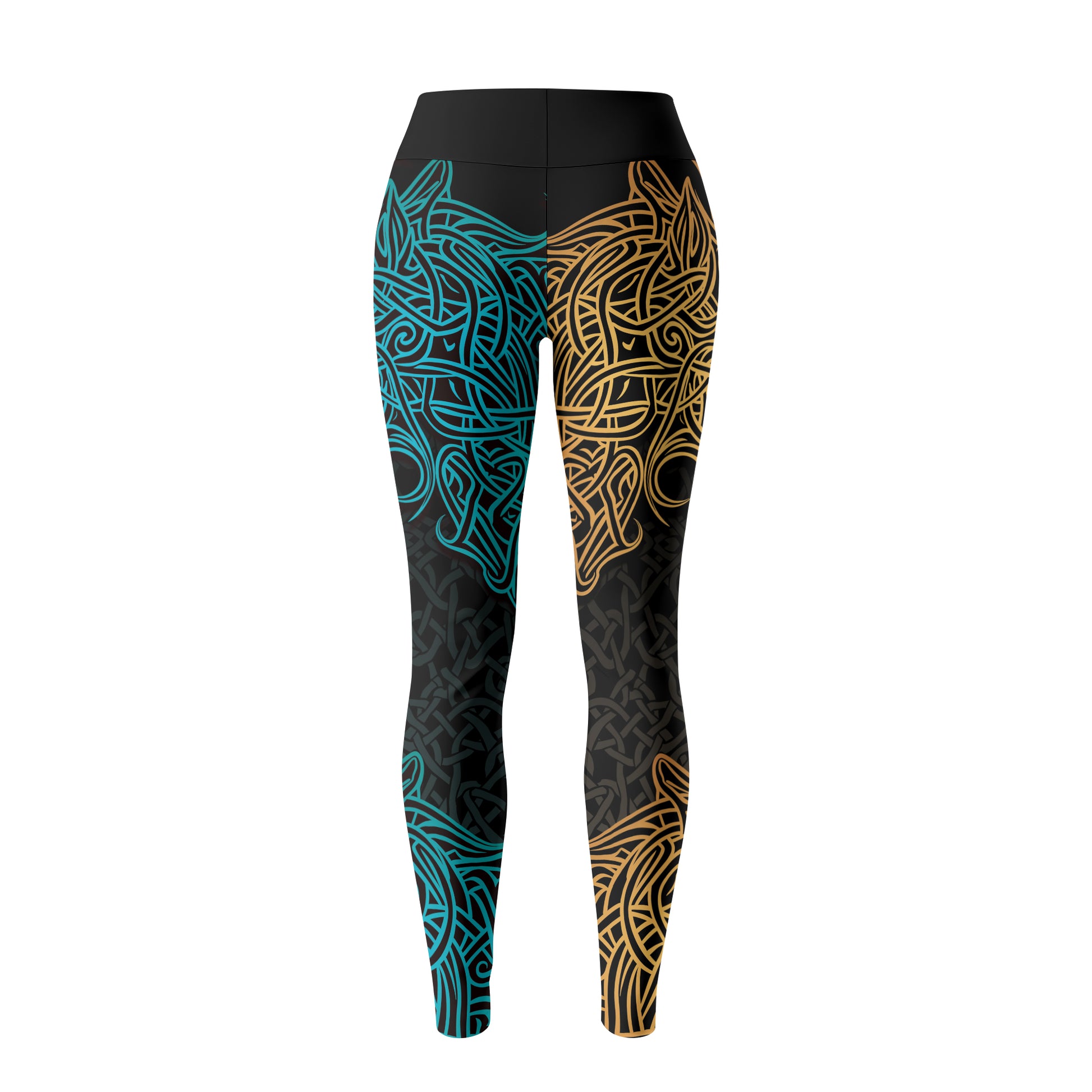 Rashninja Norse Viking Wolf Women's Leggings