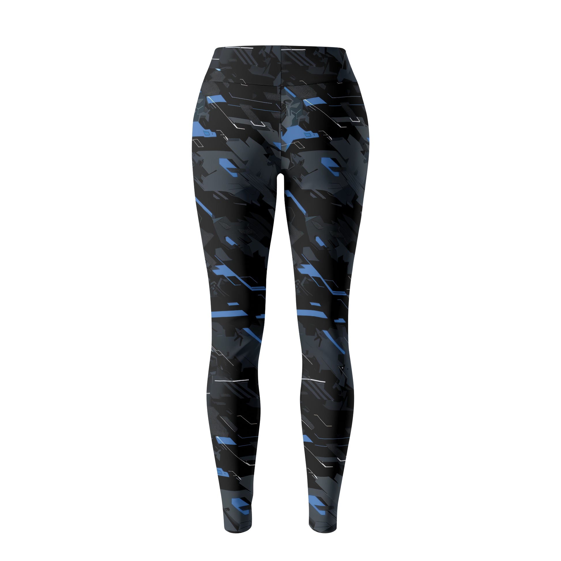 Rashninja Blue Triangle Women's Leggings