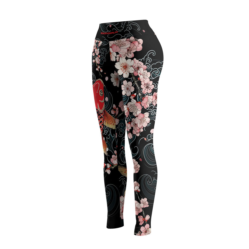 Rashninja Koi and Sakura Women's Leggings