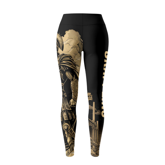 Rashninja Spartan Night Temple Women's Leggings