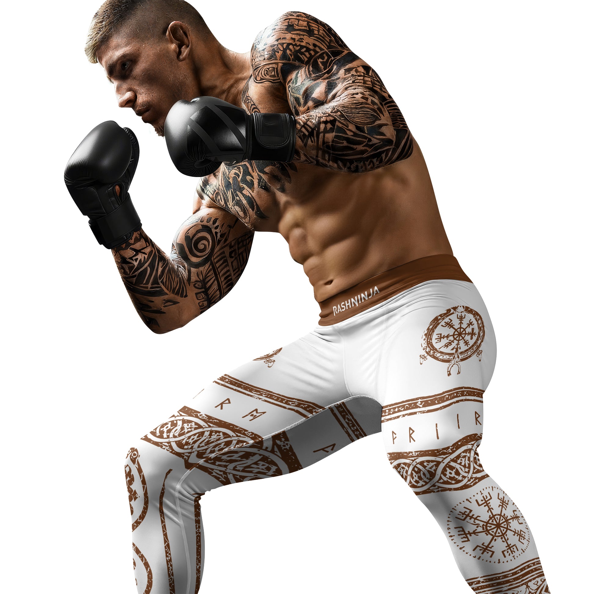 Rashninja Yggdrasil Bear Viking Men's Spats