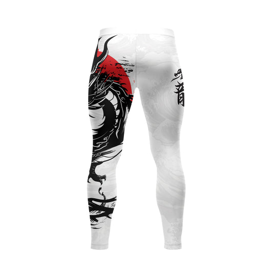 Rashninja Dragon White Sunwave Men's Spats