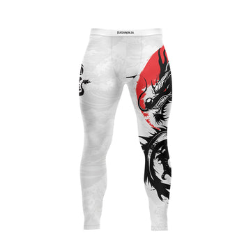 Rashninja Dragon White Sunwave Men's Spats