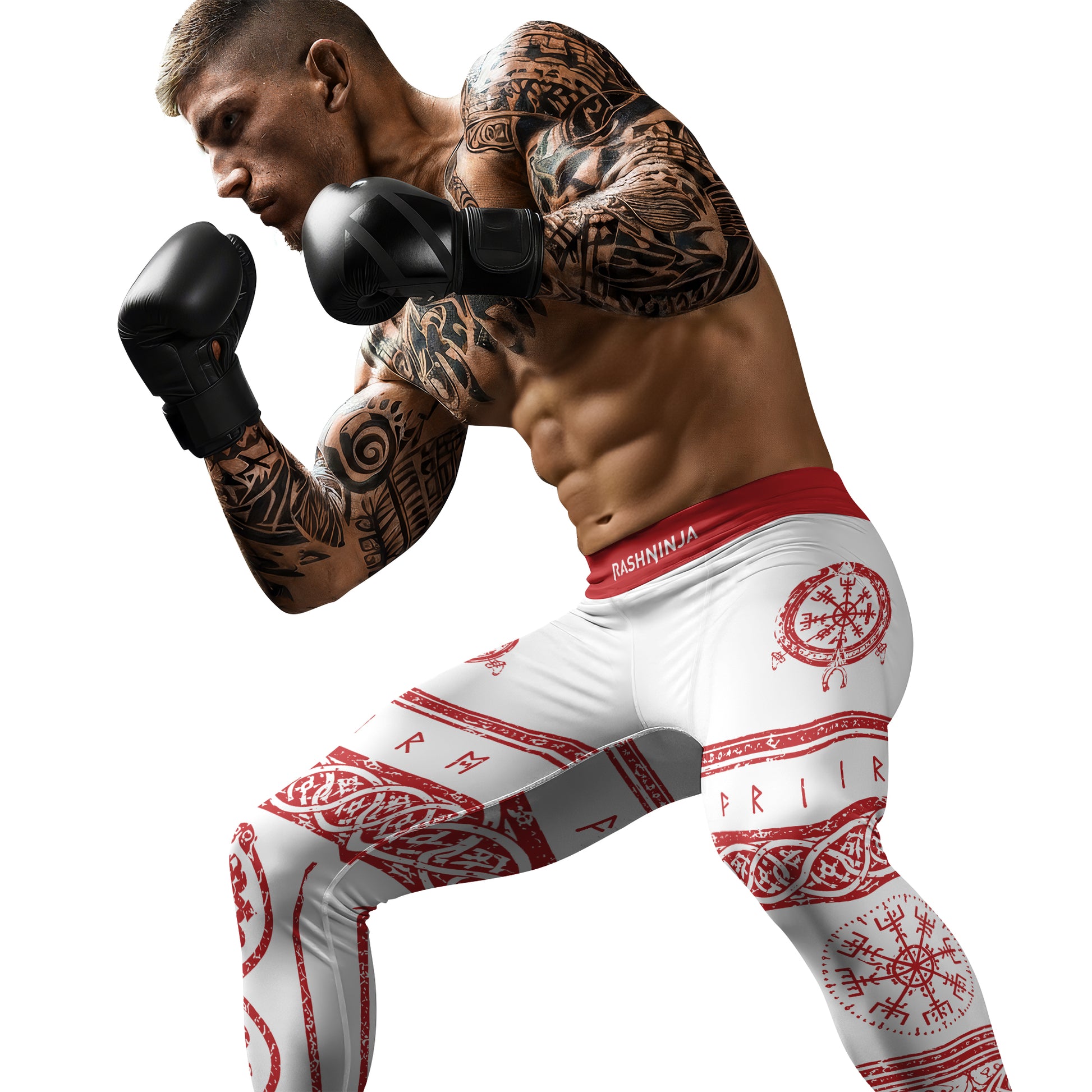 Rashninja Yggdrasil Bear Viking Men's Spats