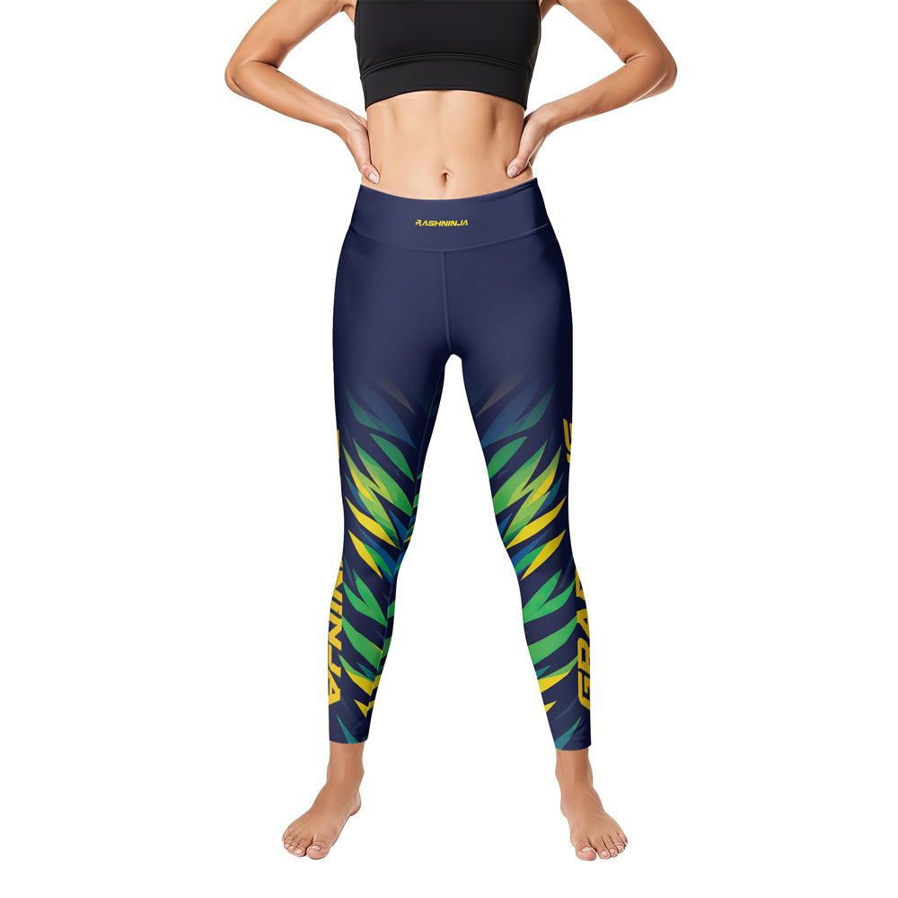 Rashninja Patriot Brazil Flag Women's Leggings