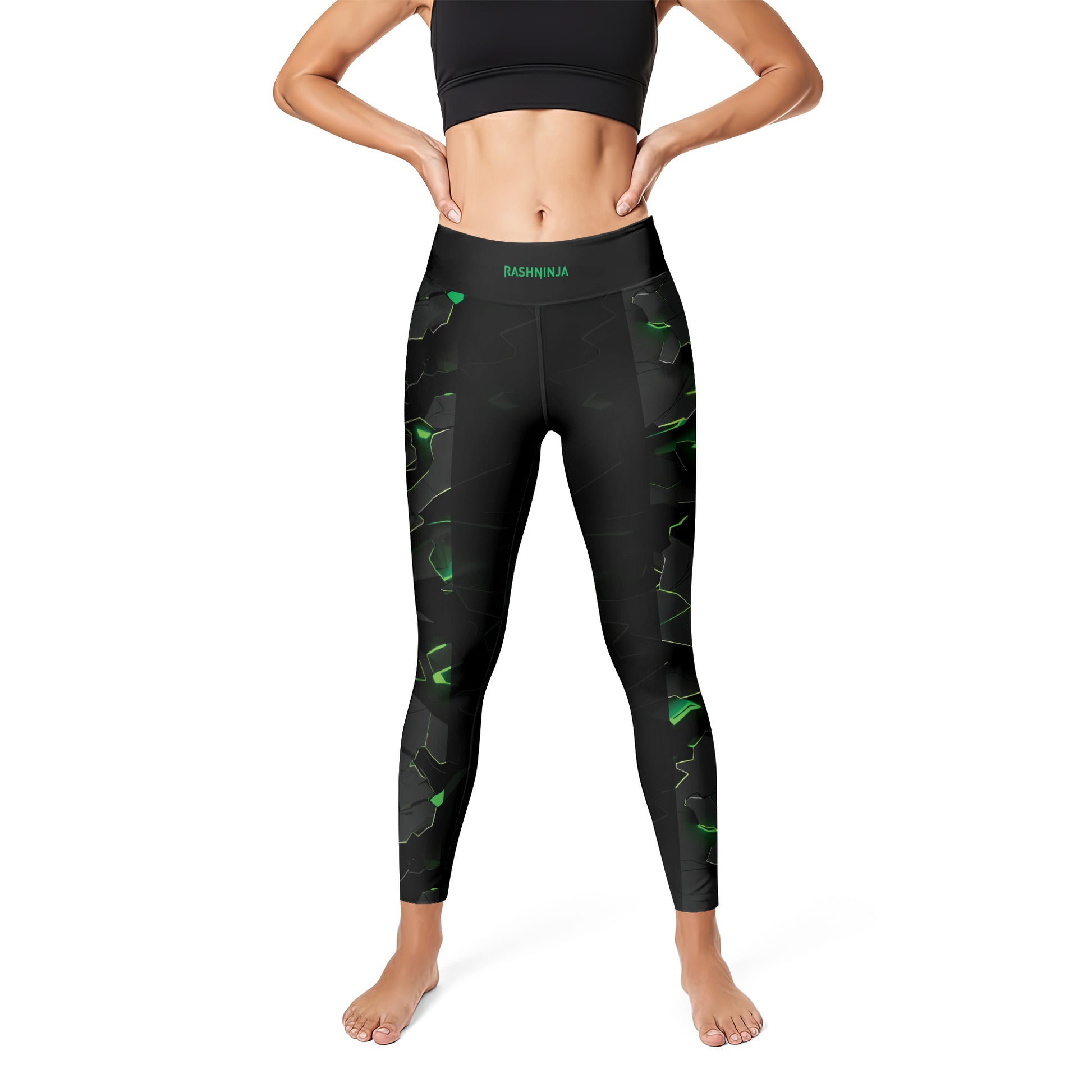Rashninja Cyber Fracture Women's Leggings