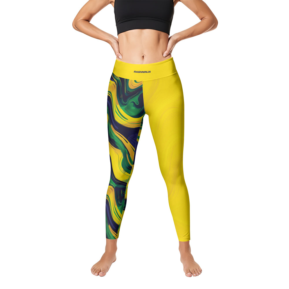 Rashninja Patriot Brazil Flag Women's Leggings