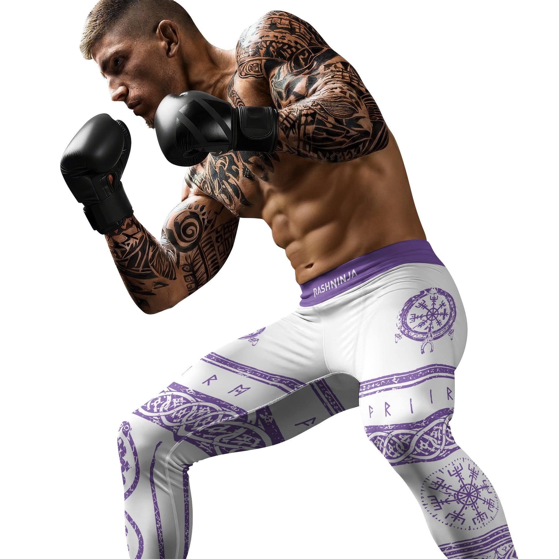 Rashninja Yggdrasil Bear Viking Men's Spats