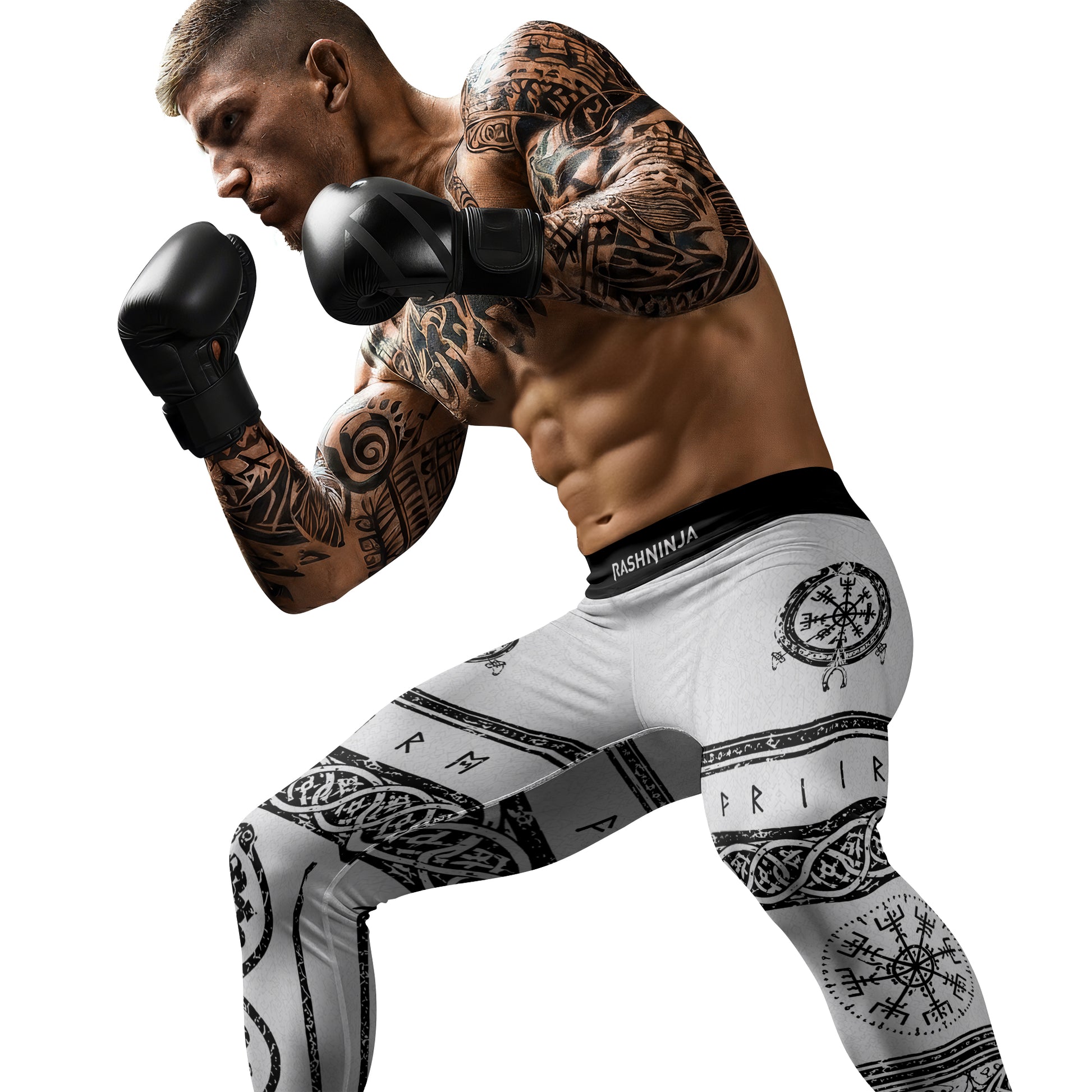 Rashninja Yggdrasil Bear Viking Men's Spats