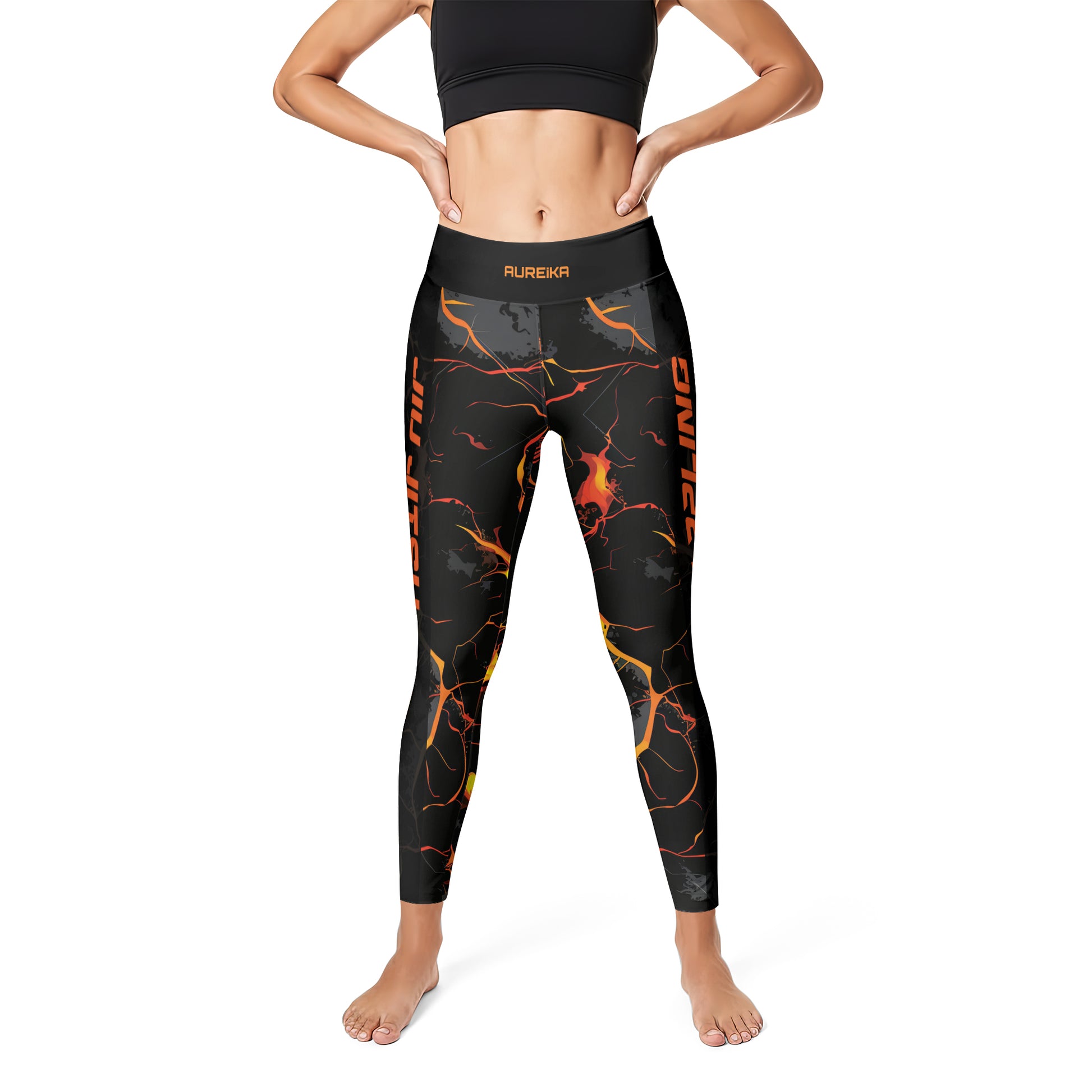 Rashninja Cyber Lava Women's Leggings