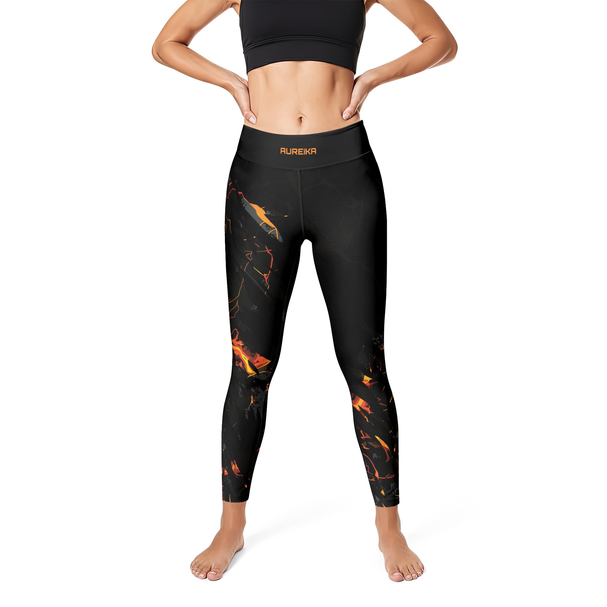 Rashninja Cyber Lava Women's Leggings