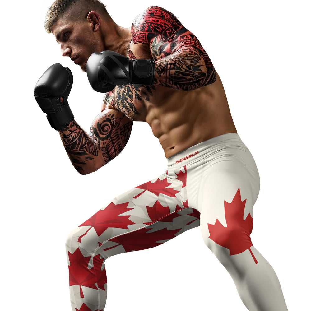 Rashninja Patriot Canada Flag Men's Spats