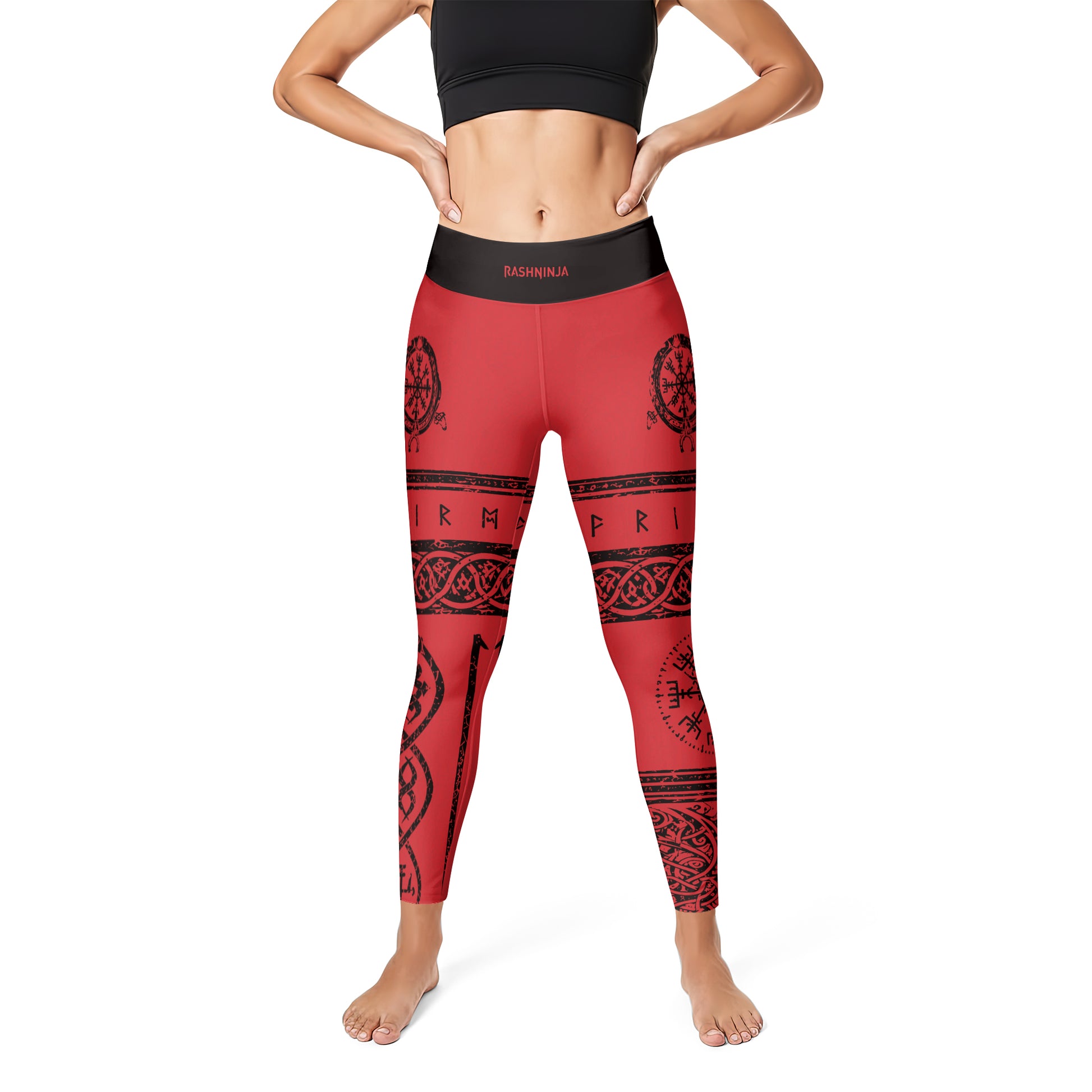 Rashninja Yggdrasil Bear Viking Women's Leggings