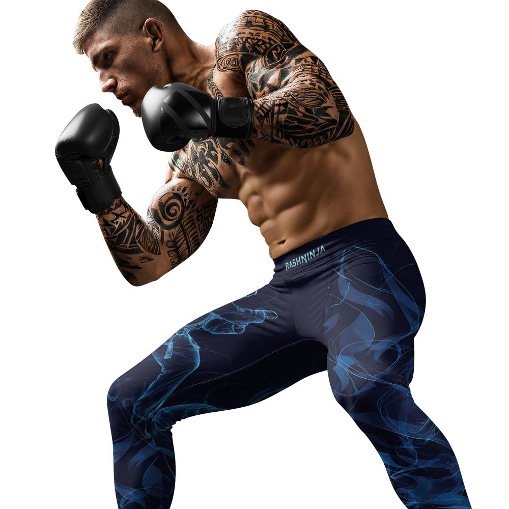 Rashninja Cyber Martial Artist Men's Spats