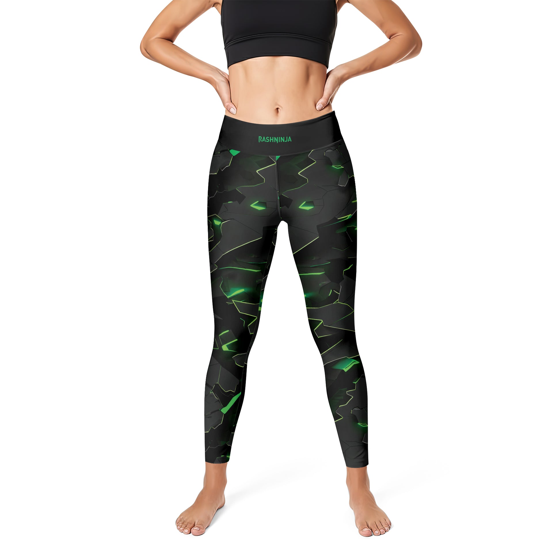 Rashninja Cyber Fracture Women's Leggings